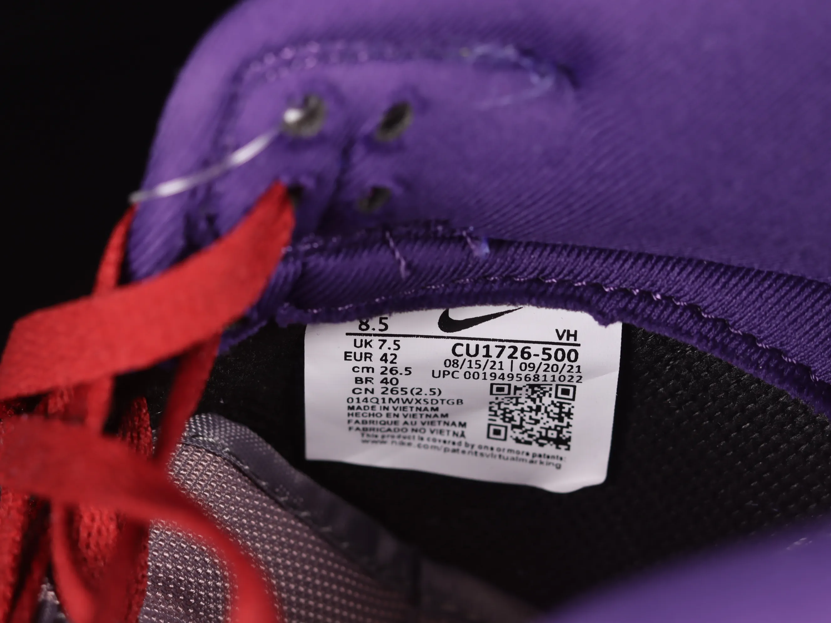 All categories Nk SB Dunk series Nk SB Dunk Low low-top sneakers N version Nk Dunk Low "Plum" raspberry purple suede SB low-top casual sneakers CU1726-500